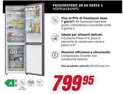 Samsung - Frigorifero 2d 60 Serie 1 Hdpr1618anpq