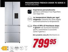 LG - Frigorifero French Door 70 Serie 5 HFR57196WMG