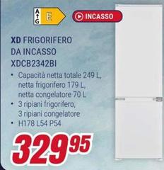Frigorifero Da Incasso XDCB2342BI