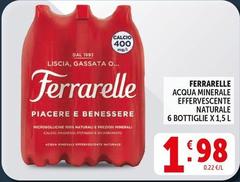 Ferrarelle - Acqua Minerale Effervescente Naturale