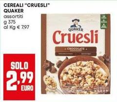 Quaker - Cereali 