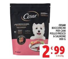 Cesar - Bocconcini Per Cani Pollo Fresco & Salmone