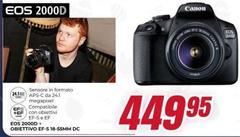 Canon - EOS 20000 + OBETTIVE EF S 18,55MM DC