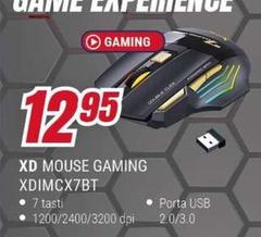 XD Mouse Gaming XDIMCX7BT