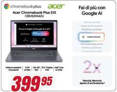 Acer - Chromebook Plus 515 CB515F2H3F2U