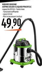 Ribimex - Bidone Aspira Solidi E Liquidi