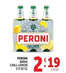Peroni - Birra Chill Lemon