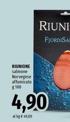 Riunione - Salmone Norvegese Affumicato