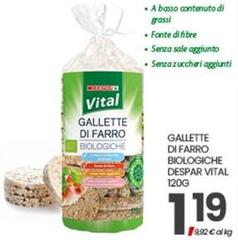 Basso - Gallette Di Farro Biologiche Vital
