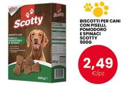 Scotty - Biscotti Per Cani Con Piselli, Pomodoro E Spinaci