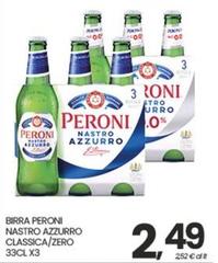 Peroni - Birra Nastro Azzurro Classica/ Zero