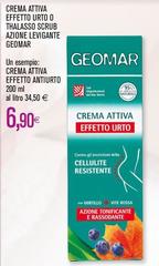Geomar - Crema Attiva Effetto Urto O Thalaso Scrub Azione Levigante