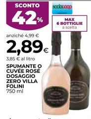 Villa - Spumante O Cuvée Rosé Dosaggio Zero  Folini