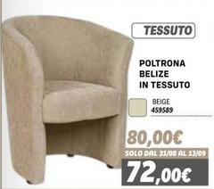 Solo - Poltrona Belize In Tessuto