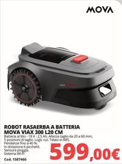 Robot Rasaerba A Batteria Mova