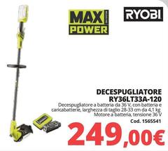 Max - Decespugliatore RY36L733A-120