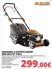 Rasaerba A Scoppio Mrs 4615 Sp 146cc