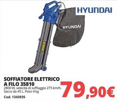 Hyundai - Soffiatore Elettrico A Filo 35810