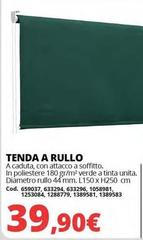 Tenda A Rullo