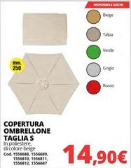 Copertura Ombrellone Taglia S