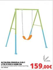 Intex - Single Alhalena 2-in-1 L170 X P235 X H200 Cm