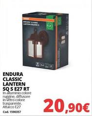 La lanterna - Endura Classic Sq S E27 Rt