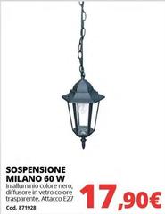 Sospensione Milano 60 W