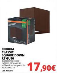 RT - Endura Classic Square Down Rt Gu10