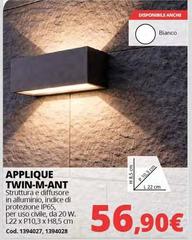 Applique Twin-m-ant