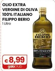 Filippo Berio - Olio Extra Vergine Di Oliva 100% Italiano 1 Litro