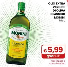 Monini - Olio Extra Vergine Di Oliva Classico 1 Litro