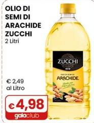 Zucchi - Olio Di Semi Di Arachide 2 Litri