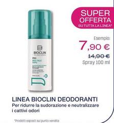 Bioclin - Linea Deodoranti