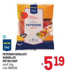 Metro chef - Grigliati Surgelati