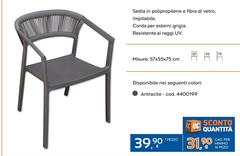 Corda per estermi grisia. Resistente aia grgibl Uv