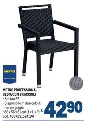 Sedia Con Braccioli