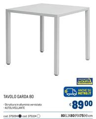 Garda - Tavolo  80