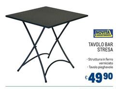 Tavolo Bar Stresa