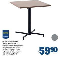 Metro Professional Tavolo Da Bistrot
