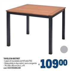 Tavolo Da Bistrot