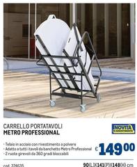 Carrello Portatavoli