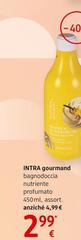 Intra - Gourmand Bagnodoccia Nutriente Profumato 450 Ml, Assort.