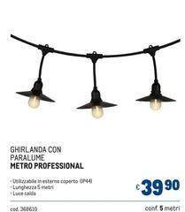 Luce - Ghirlanda Con Paralume
