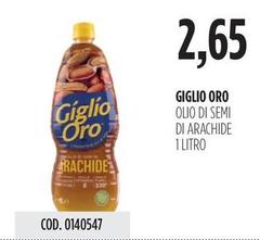 Giglio oro - Olio Di Semi Di Arachide