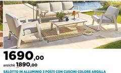 Salotto In Alluminio 