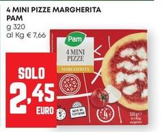 Pam - 4 Mini Pizze Margherita