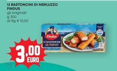 Findus - 12 Bastoncini Di Merluzzo