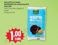 Gullon - Gallette Di Mais Ricoperte Di Cioccolato