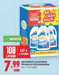 Spuma di Sciampagna - Detersivo Lavatrice