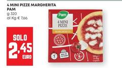Pam - 4 Mini Pizze Margherita